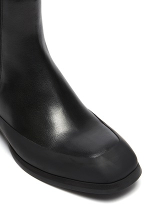 Garden leather ankle boots展示图
