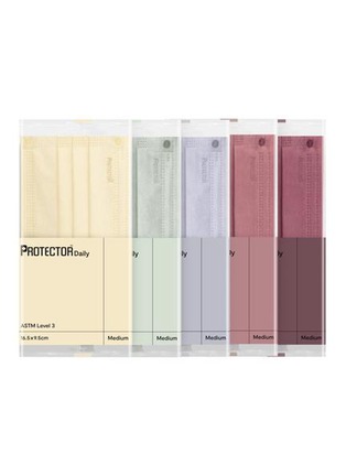 细节 –点击放大 - PROTECTOR DAILY - Assorted Small Surgical Mask Pack of 30 – Resort