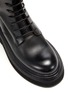 细节 - 点击放大 - MARSÈLL - ZUCCONE系带真皮厚底中筒靴靴