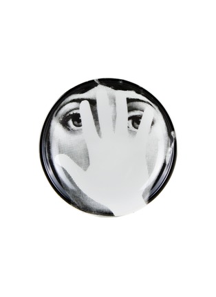 首图 –点击放大 - FORNASETTI - TEMA E VARIAZIONI N°16 圆形名伶图案陶瓷烟灰缸