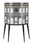 首图 –点击放大 - FORNASETTI - FACCIATA QUATTROCENTESCA 四脚支架橱柜 — 黑色白色和黄色