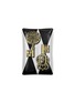 首图 –点击放大 首图 –点击放大 - FORNASETTI - CHIAVI AND ROMBI RECTANGULAR ASHTRAY — GOLD/BLACK/WHITE