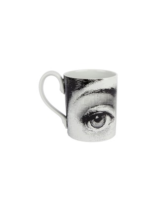 首图 –点击放大 - FORNASETTI - OCCHI MUG — BLACK/WHITE