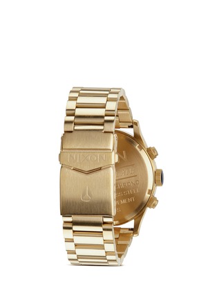 模特示范图 - 点击放大 - NIXON ACCESSORIES - The Sentry Chrono不锈钢腕表