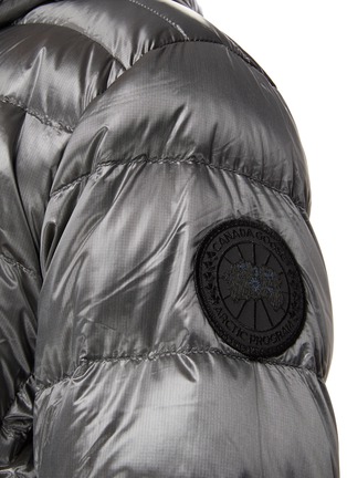  - CANADA GOOSE - 金属亮面连帽绗缝羽绒夹克