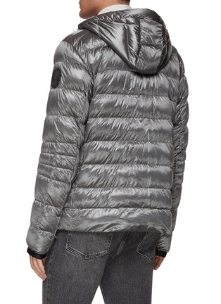 背面 - 点击放大 - CANADA GOOSE - 金属亮面连帽绗缝羽绒夹克
