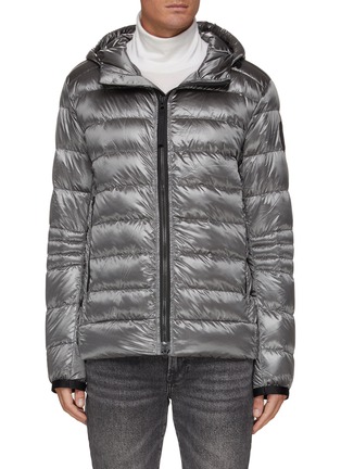 首图 - 点击放大 - CANADA GOOSE - 金属亮面连帽绗缝羽绒夹克