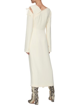 背面 - 点击放大 - NANUSHKA - WESLYN 露肩褶皱裹身连衣裙