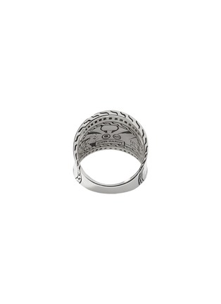 细节 - 点击放大 - JOHN HARDY - JH Essentials Spinel Sapphire Hammered Sterling Silver Ring — Size 6
