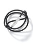 细节 - 点击放大 - JOHN HARDY - Bamboo Sterliing Silver Leather Triple Wrap Bracelet — Size UL