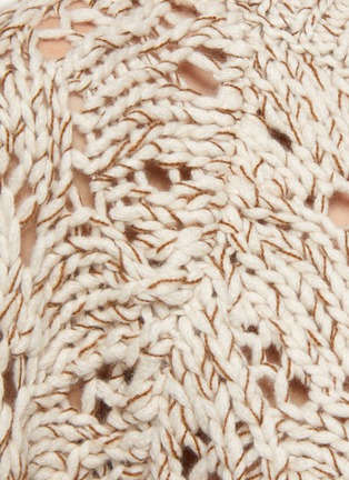  - BRUNELLO CUCINELLI - CAPSULE ORDER镂空设计羊绒针织衫
