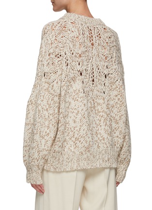 背面 - 点击放大 - BRUNELLO CUCINELLI - CAPSULE ORDER镂空设计羊绒针织衫