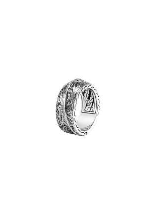 首图 - 点击放大 - JOHN HARDY - Classic Chain' Reticulated Sterling Silver Layered Band Ring