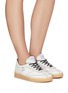 模特儿示范图 - 点击放大 - MM6 MAISON MARGIELA - INSIDE OUT 6 COURT运动鞋