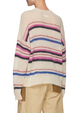 背面 - 点击放大 - ISABEL MARANT ÉTOILE - DRUSSELL 条纹拼色混马海毛及羊毛针织衫