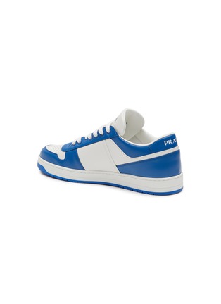  - PRADA - LOGO 拼接真皮运动鞋