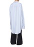 背面 - 点击放大 - MARK KENLY DOMINO TAN - SYBIL超长袖纯棉衬衫式连衣裙