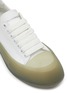 细节 - 点击放大 - ALEXANDER MCQUEEN - DECK PLIMSOLL 拼色设计帆布运动鞋
