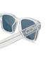 细节 - 点击放大 - DIOR - CD LINK S1U 透明板材方框太阳眼镜