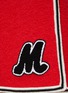  - MIU MIU - WRAPPED FRONT VARSITY LETTER EMBROIDEREDSKIRT