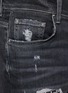  - AMIRI - 印花拼接磨破水洗混棉牛仔裤