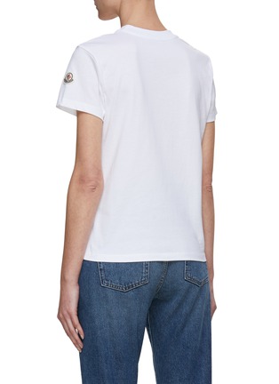背面 - 点击放大 - MONCLER - LOGO 短袖纯棉T恤
