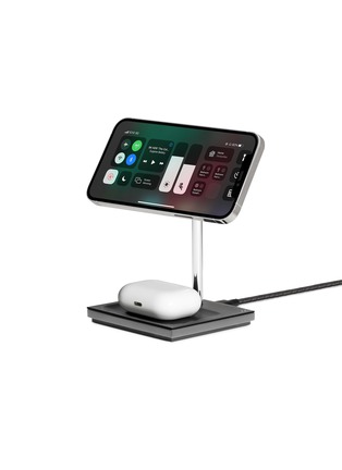 细节 - 点击放大 - NATIVE UNION - Snap 2-in-1 Magnetic Wireless Charger – Black