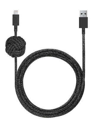 首图 - 点击放大 - NATIVE UNION - Night Extra Long USB-A To Lightning Charging Cable – Black