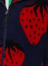  - JW ANDERSON - 草莓印花抓绒拉链外套
