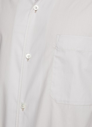  - LEMAIRE - 可变衣领设计纯棉府绸衬衫