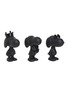 首图 –点击放大 - LEBLON-DELIENNE - SNOOPY史努比造型雕塑3件套－黑色（13CM)