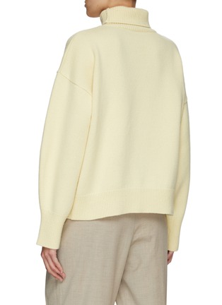 背面 - 点击放大 - THE FRANKIE SHOP - JOYA高领混美丽诺羊毛针织衫