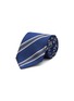 首图 - 点击放大 - STEFANOBIGI MILANO - SENNA条纹拼色真丝领带