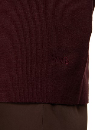  - VICTORIA, VICTORIA BECKHAM - 拼色设计半高领针织衫