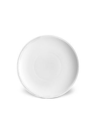 首图 –点击放大 - L'OBJET - SOIE TRESSÉE 陶瓷汤盘 — 白色