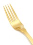 细节 –点击放大 - ASTIER DE VILLATTE - Gold Toned Titanium Dessert Fork