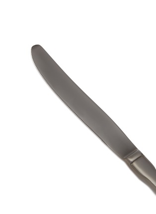细节 –点击放大 - ASTIER DE VILLATTE - Black Titanium Dessert Knife