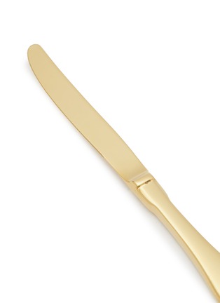 细节 –点击放大 - ASTIER DE VILLATTE - Gold Toned Titanium Knife