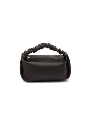 首图 - 点击放大 - ALEXANDERWANG - SCRUNCHIE 褶裥缎布手提包
