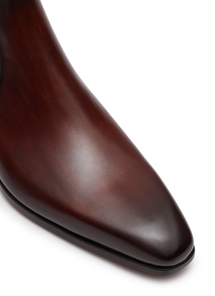 细节 - 点击放大 - MAGNANNI - Leather Chelsea Boots