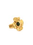 首图 - 点击放大 - GOOSSENS - 绿色宝石点缀花朵造型金属戒指