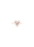 首图 - 点击放大 - SUZANNE KALAN - 钻石18K玫瑰金心形戒指
