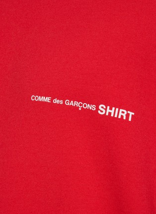  - COMME DES GARÇONS SHIRT - LOGO 纯棉 T 恤