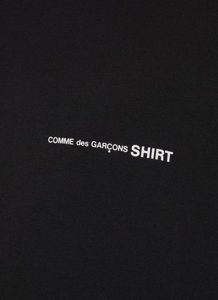  - COMME DES GARÇONS SHIRT - LOGO 纯棉 T 恤
