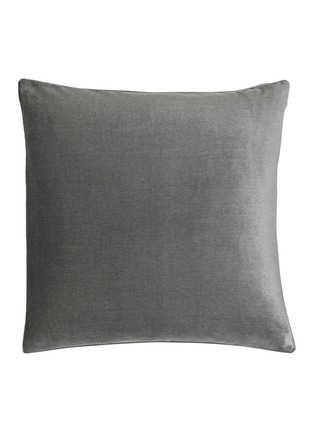首图 –点击放大 - FRETTE - Luxury Silk Velvet Decorative Cushion Case – Grey