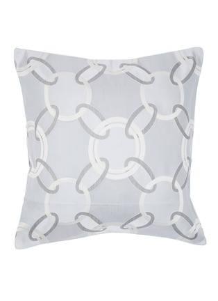 首图 –点击放大 - FRETTE - Luxury Chains Decorative Pillow Case – Grey/Ivory