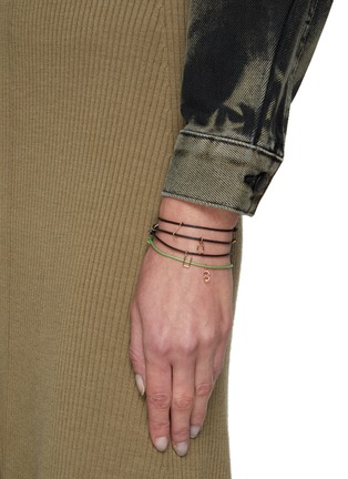 atelier paulin your way 18k 黄金细绳手链字母 u