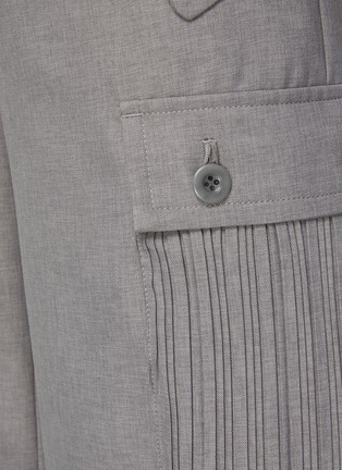  - THE KEIJI - 拼贴口袋腰带饰工装长裤
