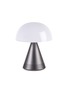 首图 –点击放大 - LEXON - MINA L AUDIO Portable LED Lamp With Bluetooth Speaker — Gun Metal Aluminium