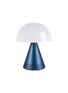 Main View - 点击放大 - LEXON - MINA L AUDIO Portable LED Lamp With Bluetooth Speaker — Dark Blue Aluminium